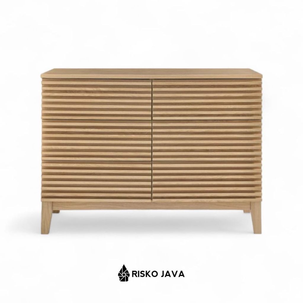 Bufet Minimalis / Bufet Laci Salur / Bufet Kayu Jati / Bufet Rak Laci Penyimpanan / Bufet Laci 6 | R