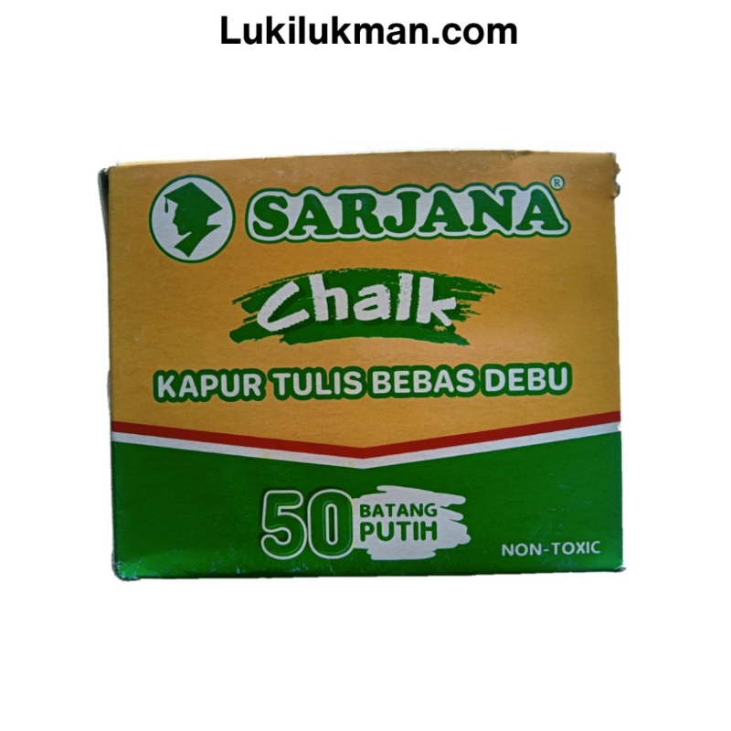 

Kapur Tulis Sarjana Harga 1 Kotak Isi 50 Buah