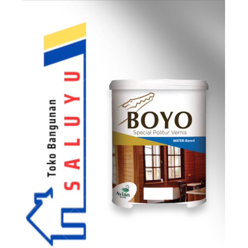 Boyo Politur Vernis (Water Based)