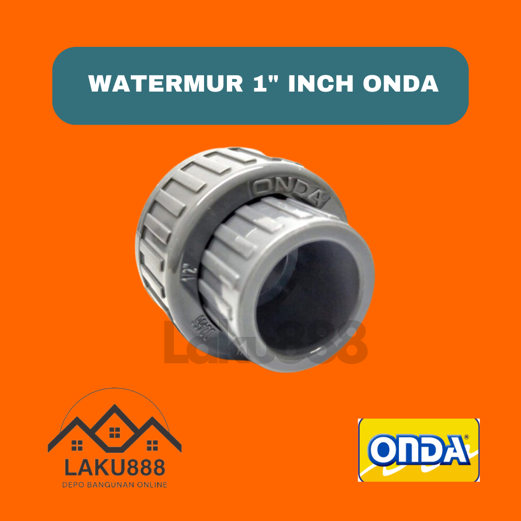 Water Mur 1" inch PVC Onda