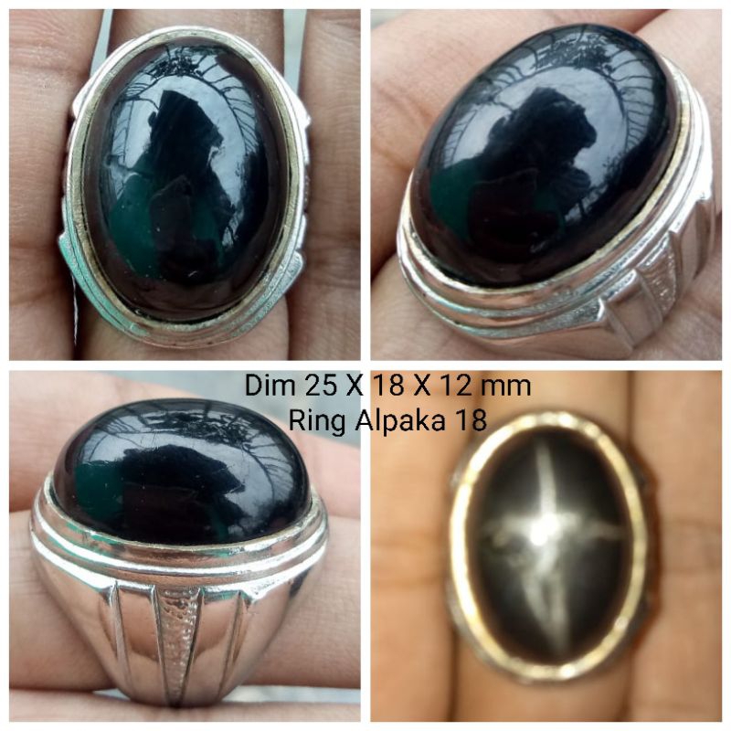 Batu Black Star Safir Jumbo