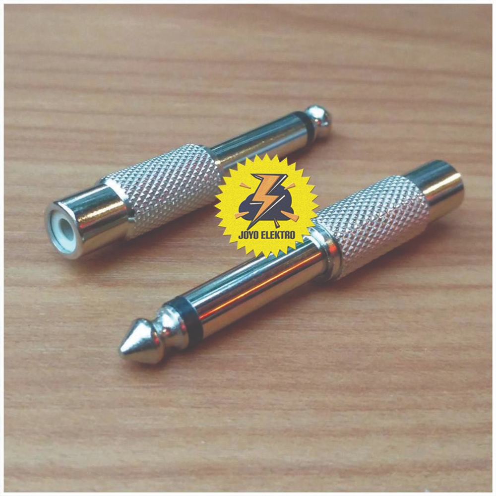 Jack RCA to Jack Mono 6.5 mm