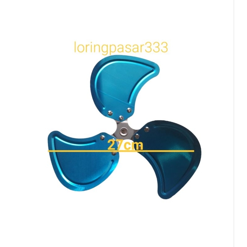 Baling baling kipas 12 inch besi