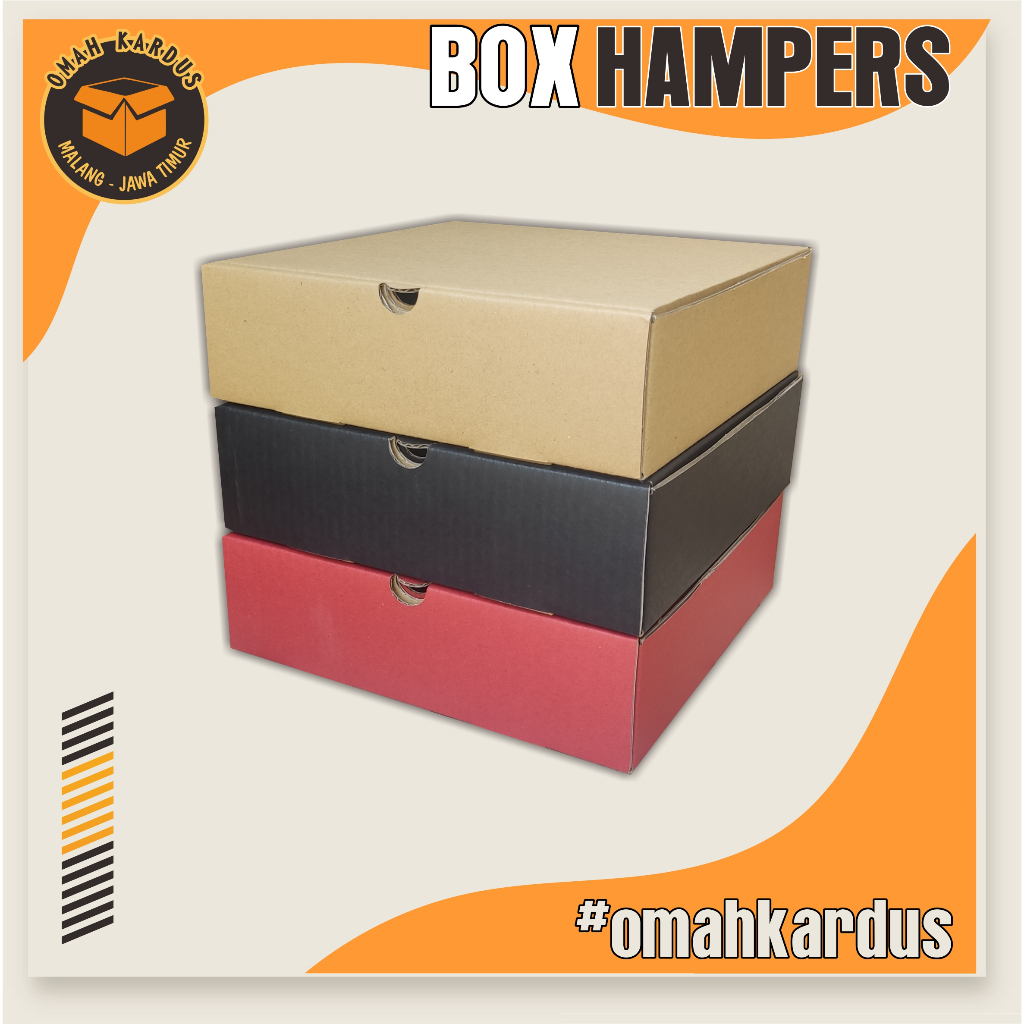 

Box Hampers/Kosmetik 24x24x7 cm B FLUTE / kardus box polos / kardus diecut / box diecut / box hampers / kardus hampers / box baju / kardus baju / box hijap / kardus dus box