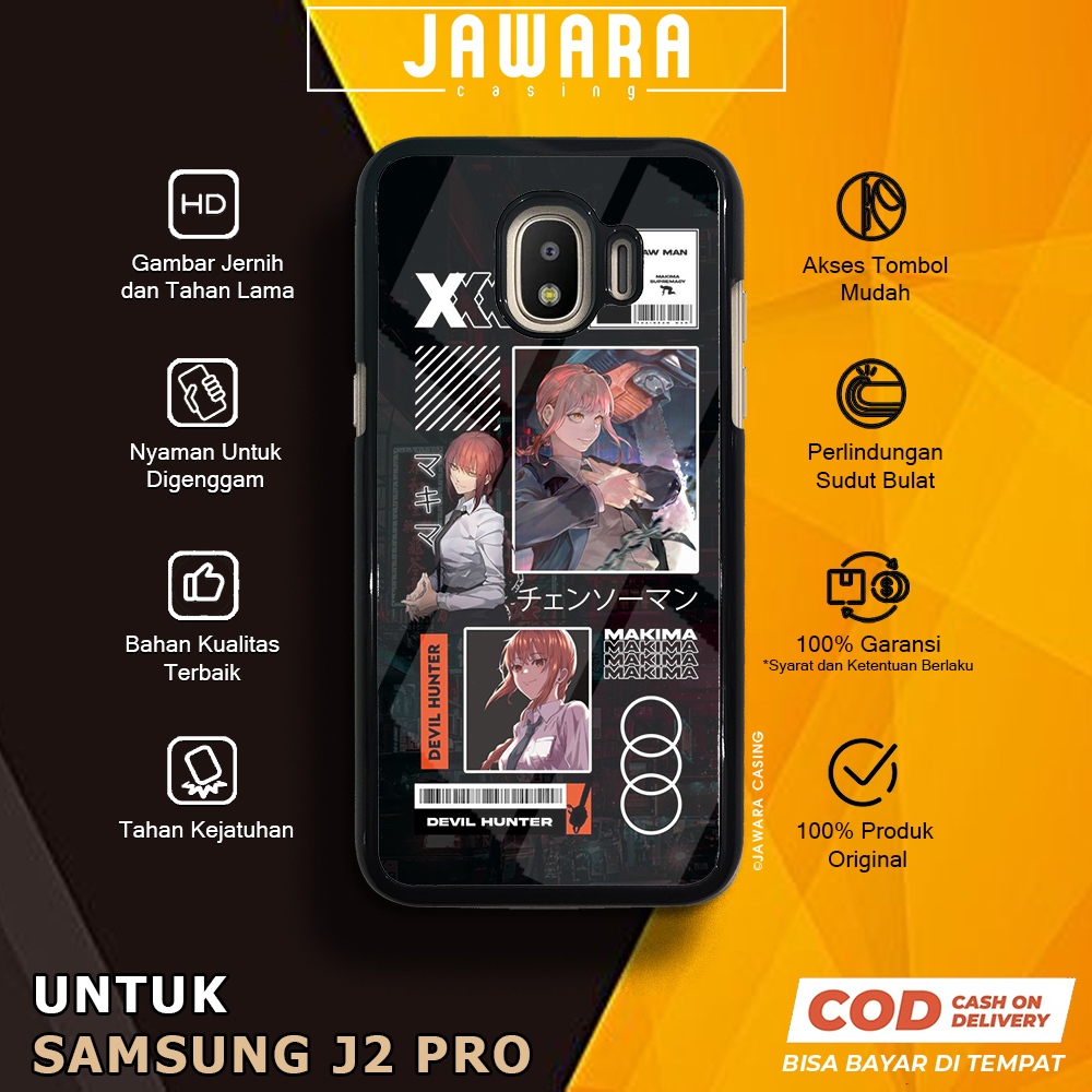 Case Samsung J2 Pro Casing Samsung J2 Pro [CHSW] Premium Glossy Case Hp Samsung Jawara Casing Hp Sam
