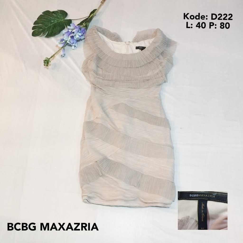 [D222] DRESS BCBG MAXAZRIA