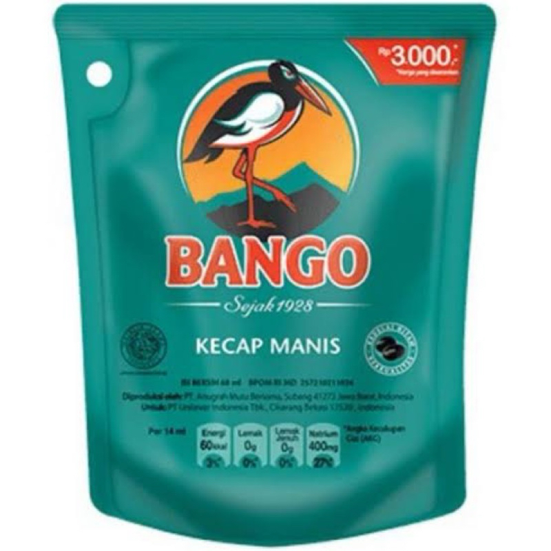 

kecap bango 3000 kemasan 59 ml