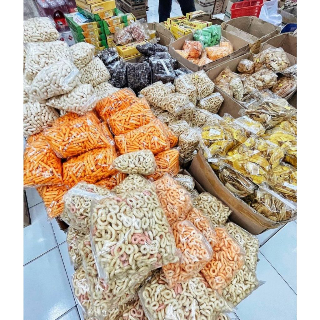 

200gram aneka snack camilan lebaran isi toples 1 kg muat 5 pcs