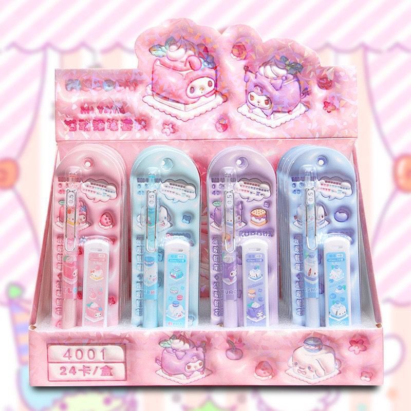 

Set Pensil Mekanik Motif Sanrio dengan Isi Pensil 0.5 mm 4001 Set Alat Tulis Anak Sekolah