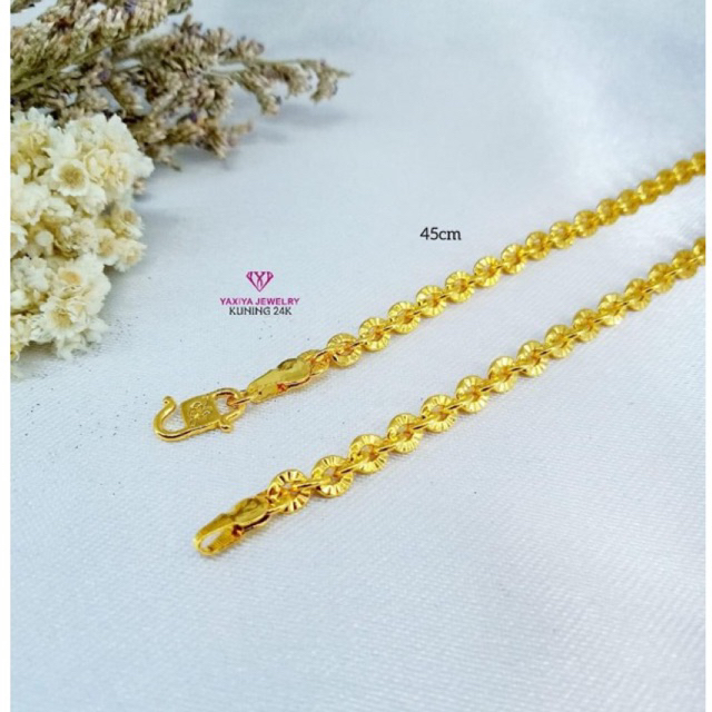 Kalung Rantai Borju 24k / 10gram