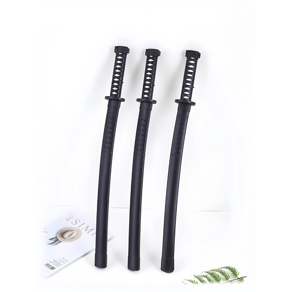 Mainan pedang samurai katana lampu cosplay ( light & sound )