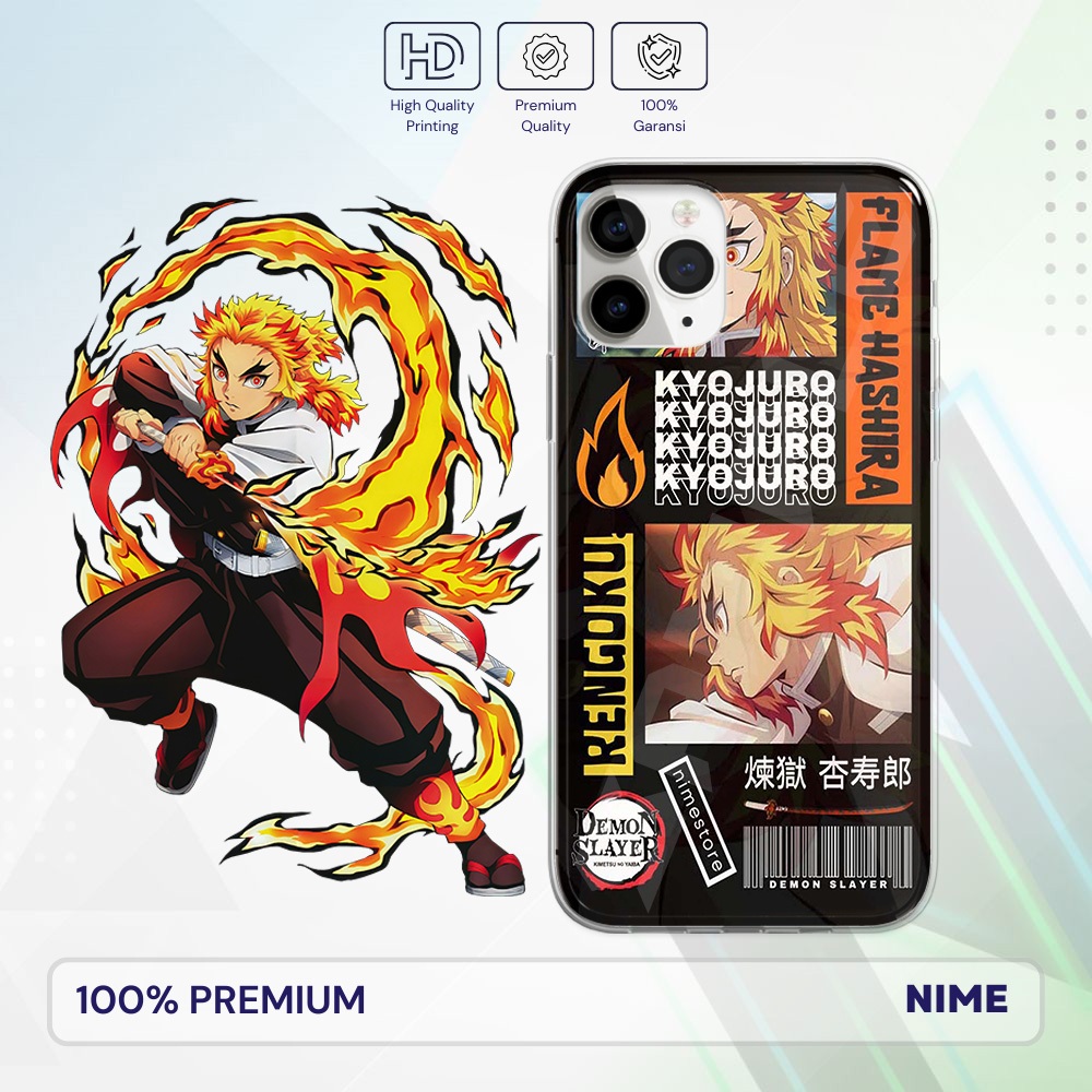 Nime Premium Case Anime Kimetsu No Yaiba - Kyojuro Rengoku