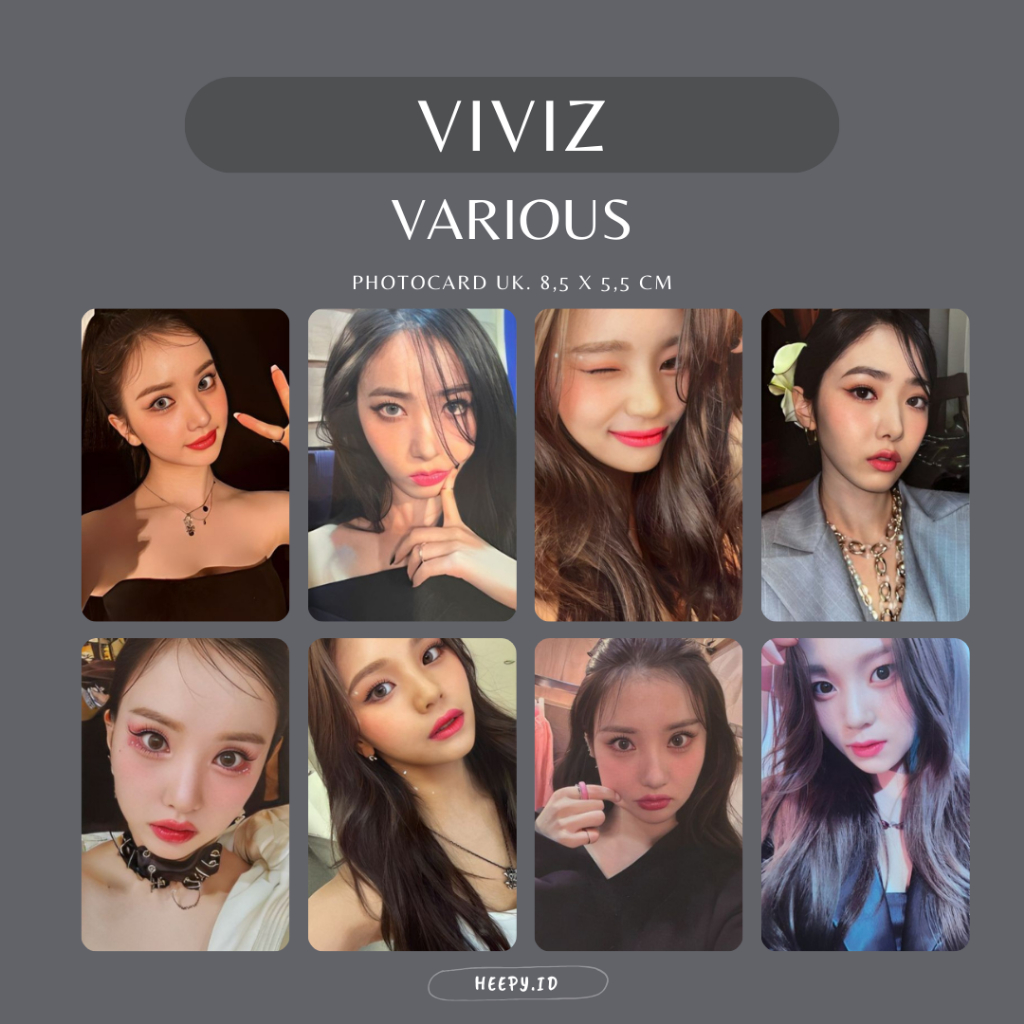 [VIVIZ] UNOFFICIAL PHOTOCARD VIVIZ VARIOUS