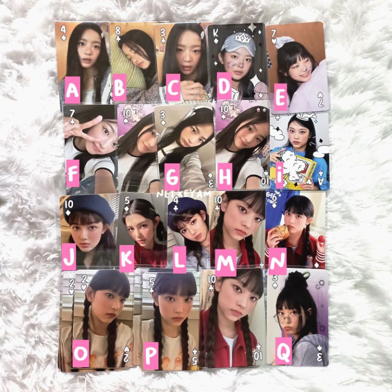 [READY] Photocard SG23 NewJeans Seasons Greeting 2023 Minji Hanni Haerin Danielle Jepit Headphone Ce