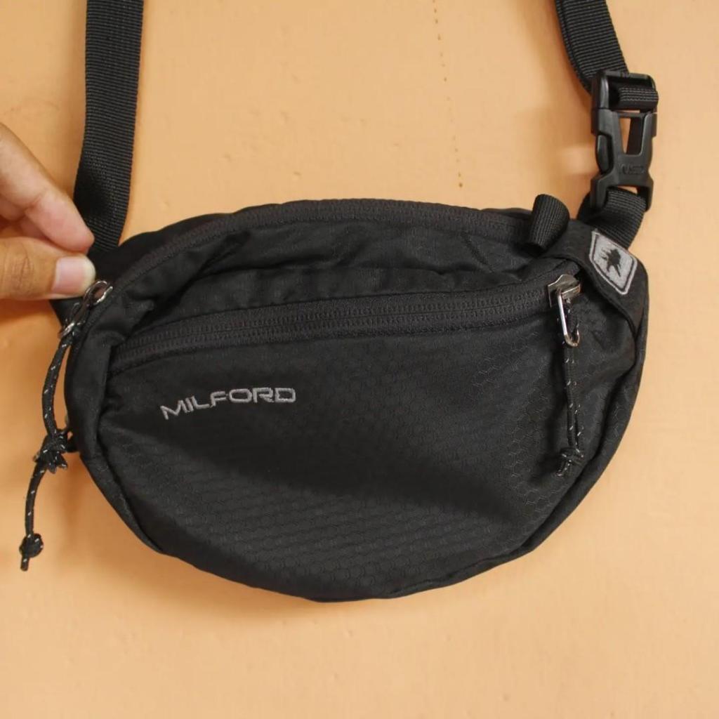 CONSINA MILFORD TAS SELEMPANG KECIL MINIMALIST POCKET | POKET SLEMPANG WADAH HP WAISTBAG WEISTBAG WA