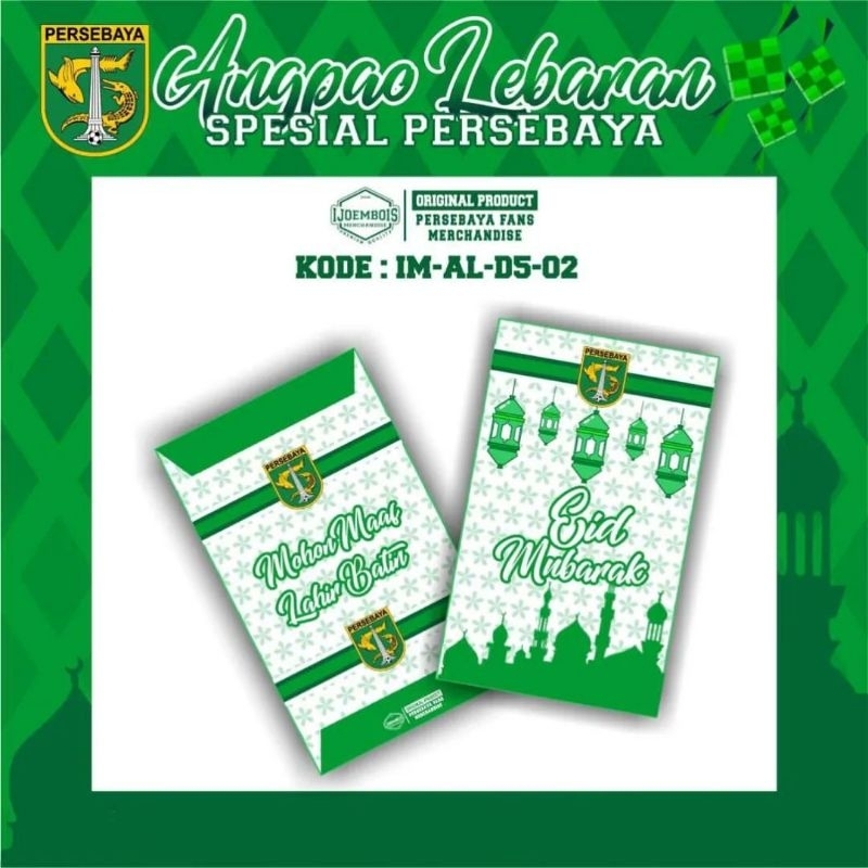 

Amplop Lebaran Persebaya/Angpao Lebaran Special Persebaya