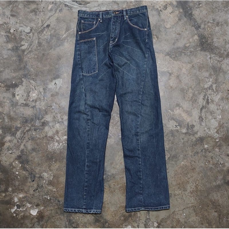 Celana Panjang Jeans Volcom Workwear Celana Denim Cowok Second