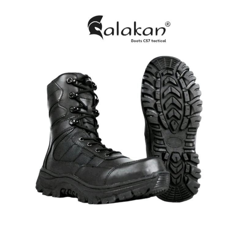 Boots Safety Pdl Sepatu Boots Safety PDL Hitam Ukuran 39-44 Sol Karet Anti Slip Sepatu Boots Safety 
