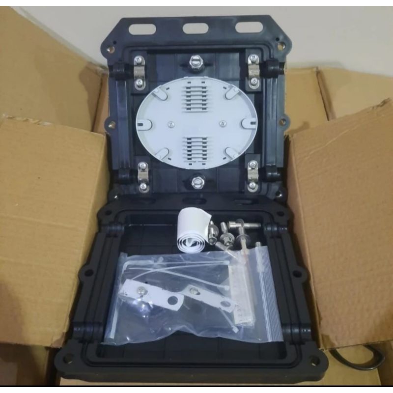 CLOSUR FIBER OPTIC 12/24 CORE TIPE KOTAK