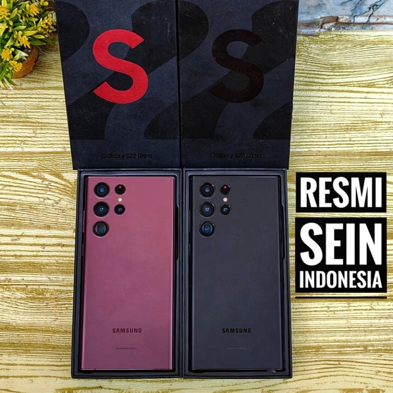 SAMSUNG S22 ultra 5G SEIN 12/256 Gb | 12/512GB Resmi indonesia Second Bekas Ram 8/128 Gb