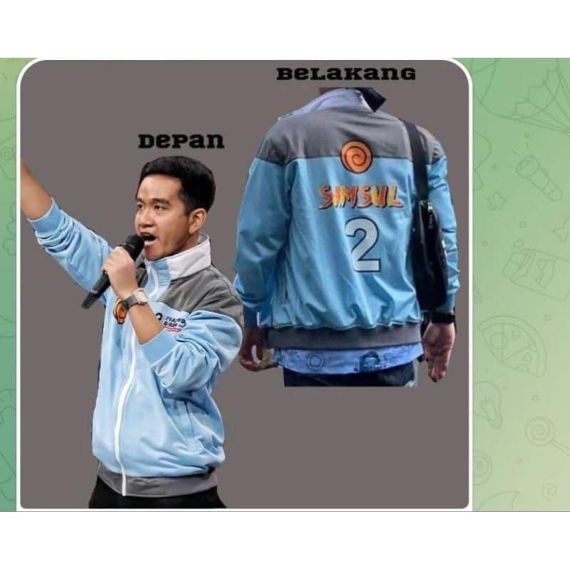 JAKET SAMSUL NARUTO BIG SIZE JAKET ZIPPER VIRAL JUMBO 5XL 4XL 3XL 2XL XL L M S Pria/Wanita