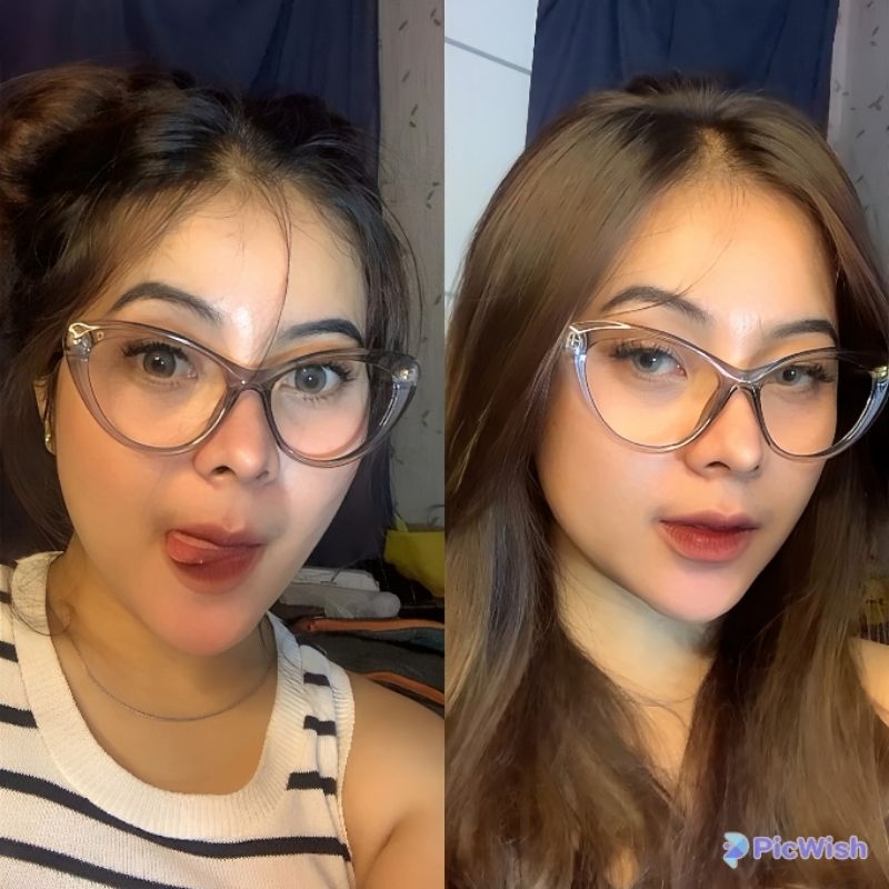 Kacamata Cat Eye 1002 Kacamata Wanita Kacamata Murah Kacamata Kecek KACAMATA LENSA BLUERAY  KACAMATA