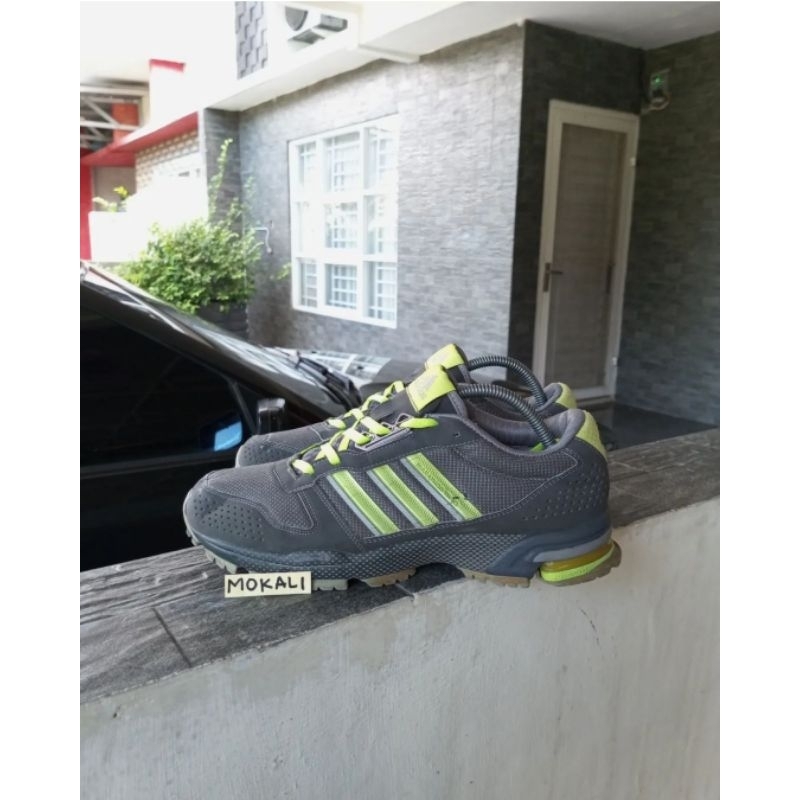 SEPATU ADIDAS MARATHON TR 10 ABU HIJAU