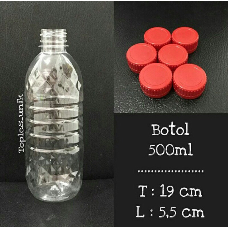 [72pcs] Botol aqua 500ml | Botol aqua | Botol air | Botol jus | Botol minuman