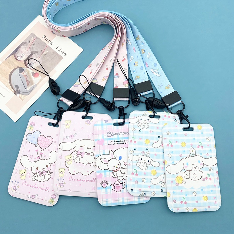 

Kalung Holder Kartu Lucu Karakter Sarnio Sanryo Zanrio / ID Card Holder Name Tag Lanyard