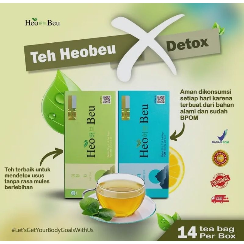 

KEMASAN BARU!!HEO BEU SLIMMING TEA ORIGINAL | TEH HEO BEO KOREA ORIGINAL BPOM 100%