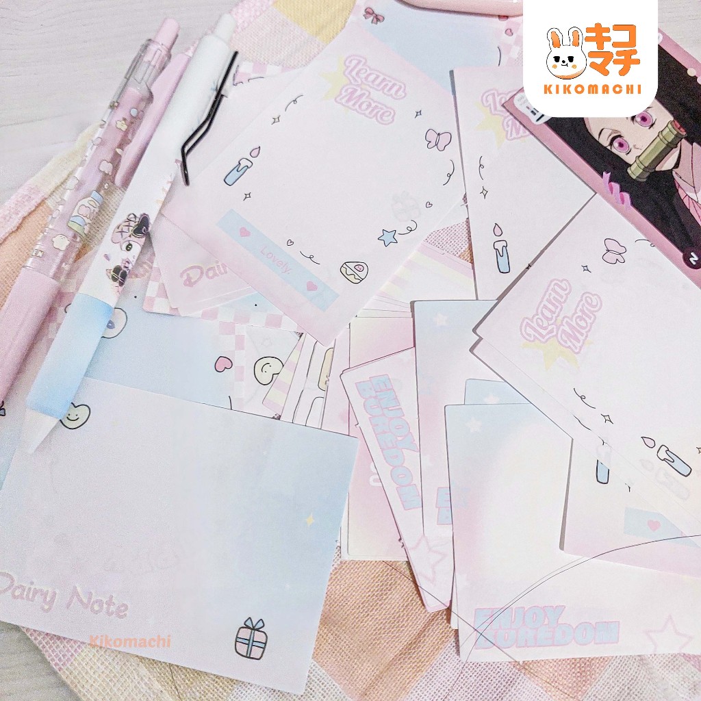 

It Look Pastel! Decorative Size Notes for Writing and Journaling 1 set