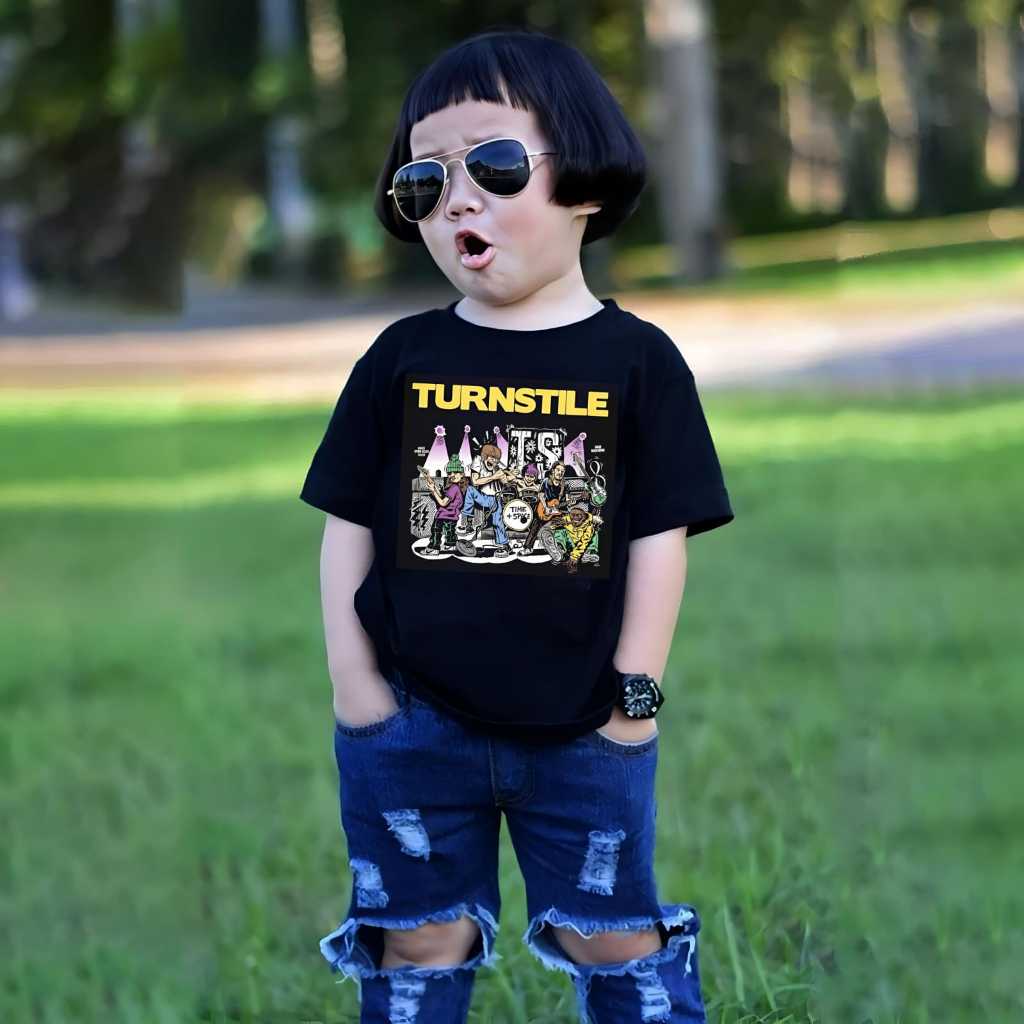 KAOS BAND ANAK  |TURNSTILE JAJAN ANAK | JAJAN METAL | JAJAN ROCK | KAOS MUSIC |