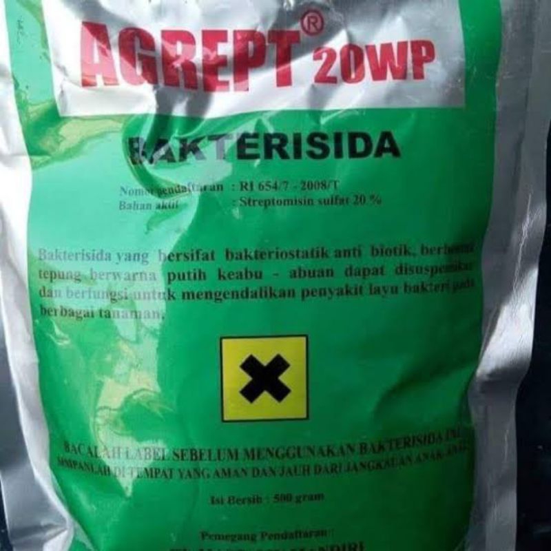 bakterisida agrept 20wp 500gr