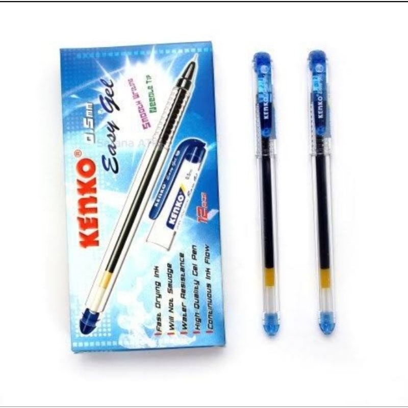 

Pulpen KENKO EASY GEL 0,5mm BIRU