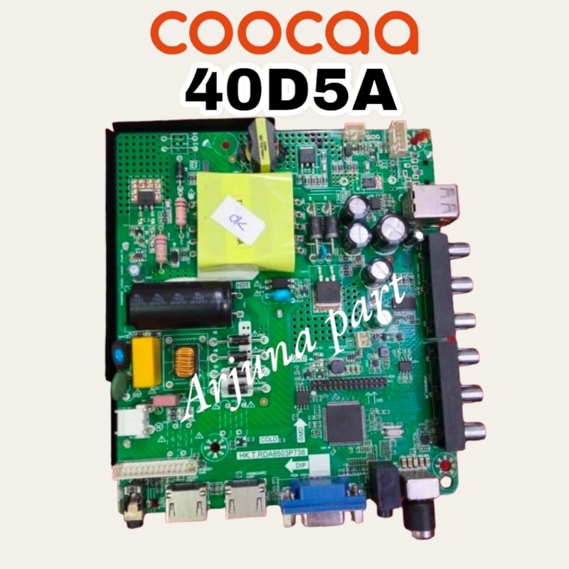 MAINBOARD TV COOCAA 40D5A / MB TV COOCAA 40D5A / MESIN TV COOCAA 40D5A / MODUL TV COOCAA 40D5A / MB 