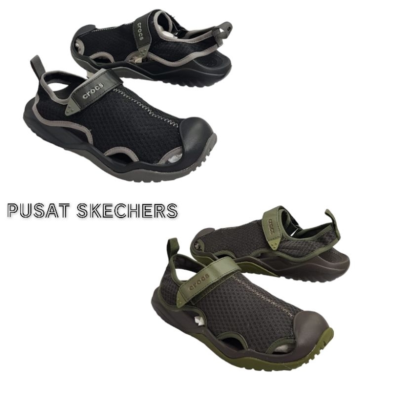 SEPATU PRIA CROCS / CROCS / SEPATU SANDAL CROCS SWIFWATER MESH CLOG