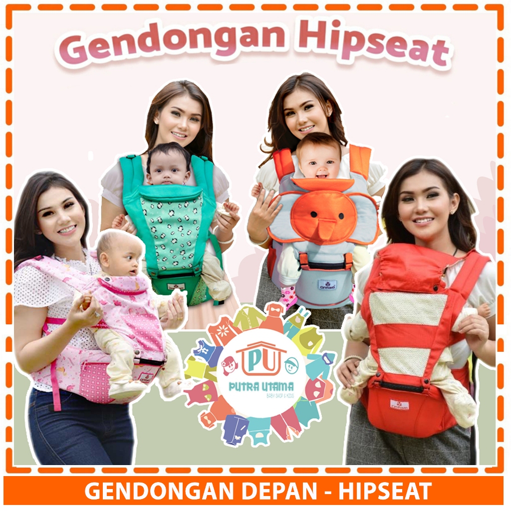 Gendongan Hipseat Anak Bayi Duduk Depan CINTAKA Gendongan Bayi Depan