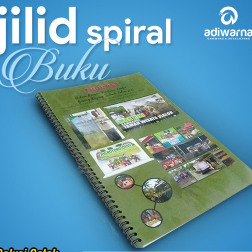 

Jilid Spiral A4 / A5 - Jilid Dokumen Laporan, Katalog Toko, Dll (Cepat & Rapi)