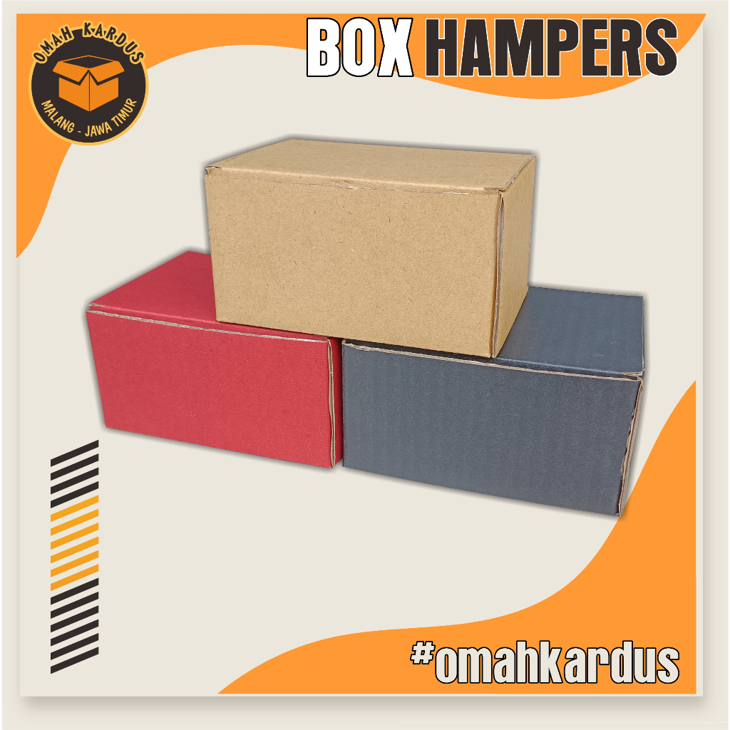

Box Hampers 12x10x6 cm kardus box polos | kardus diecut | box diecut | box hampers | box gift | box baju | kardus baju | box hijab | box souvenir | boxkosmetik