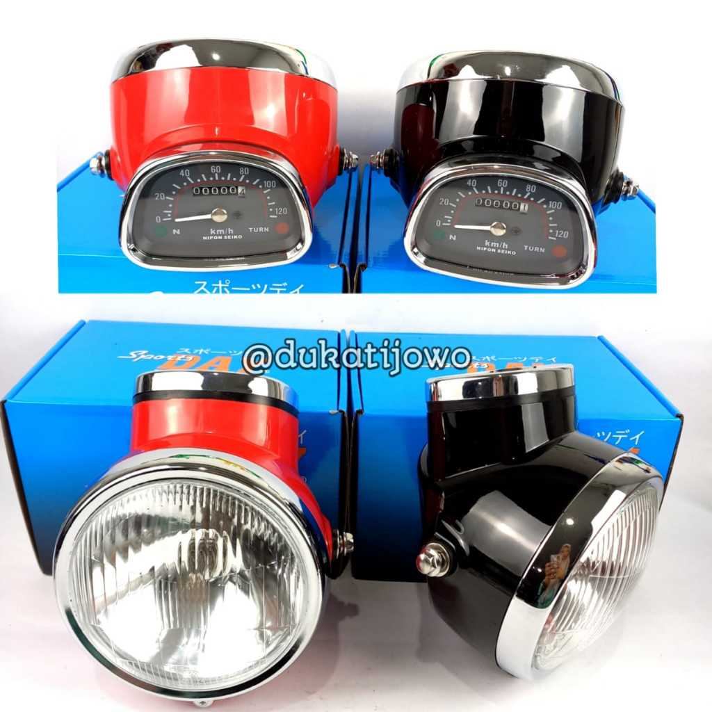 BATOK CD BATOK LAMPU CD REFLEKTOR LAMPU CD 90 5.75 INCH SET SPIDO PERSIS ORI