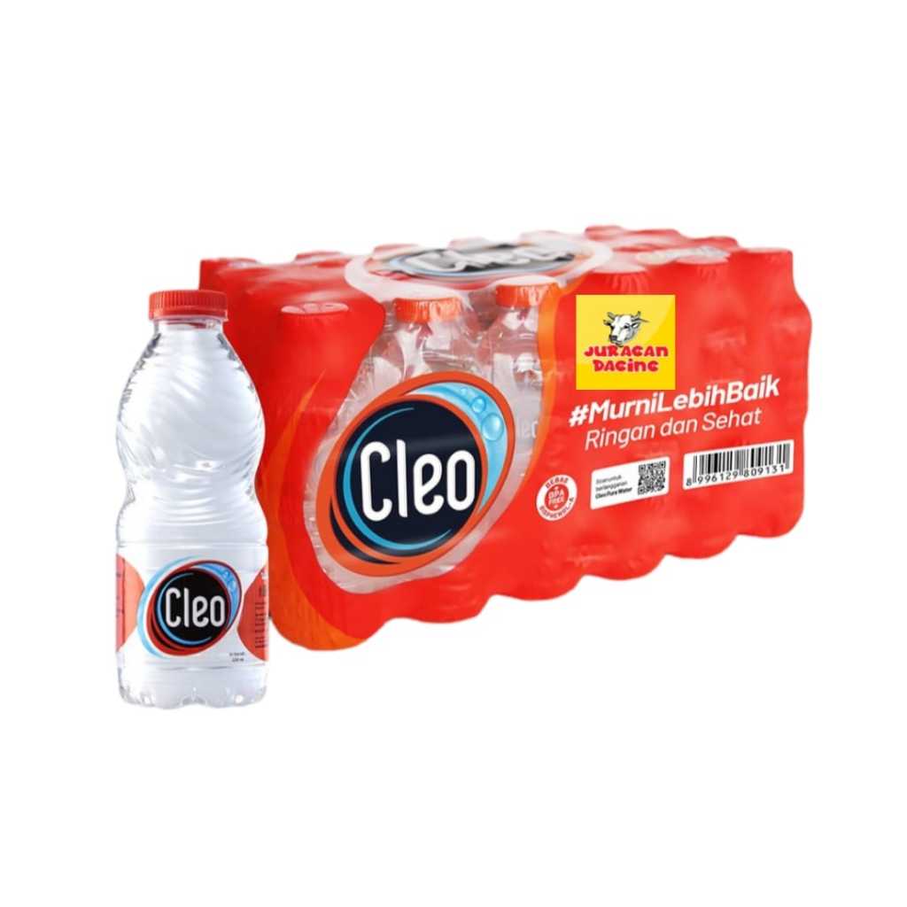 

Cleo Air Murni 220ml isi 24pcs