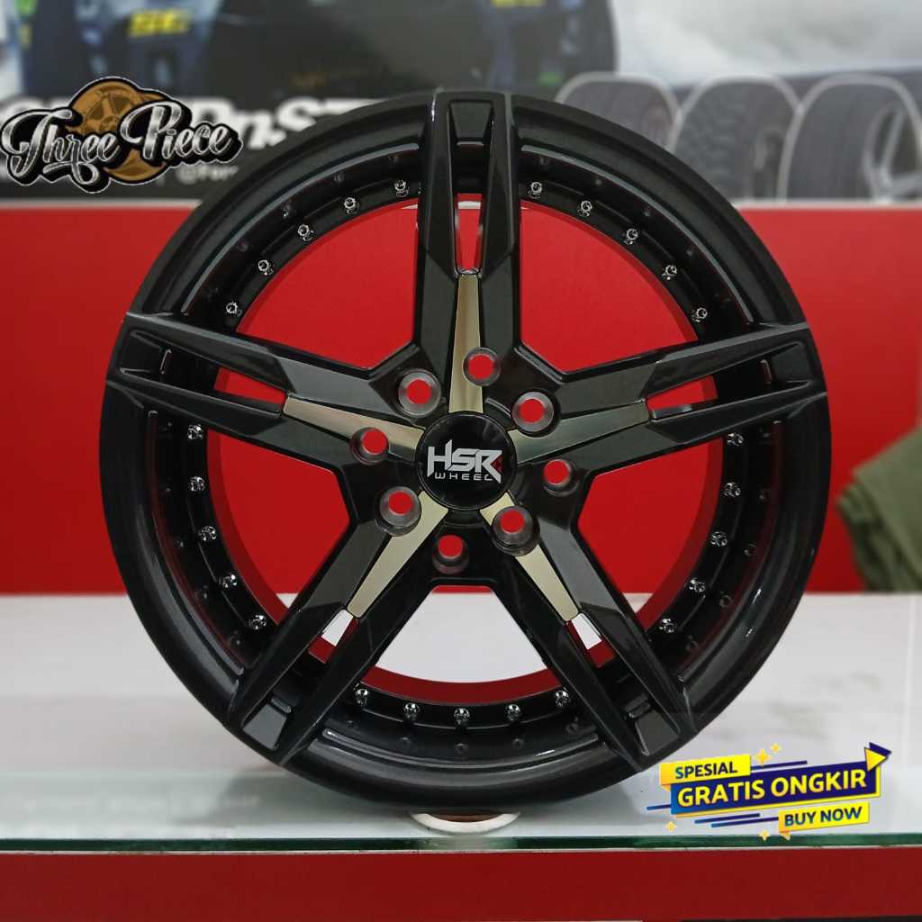 Velg hsr KEUNIKAI ring 15 lebar 65 et 40 |mobil ayla, agya, brio, avanza, xenia dll