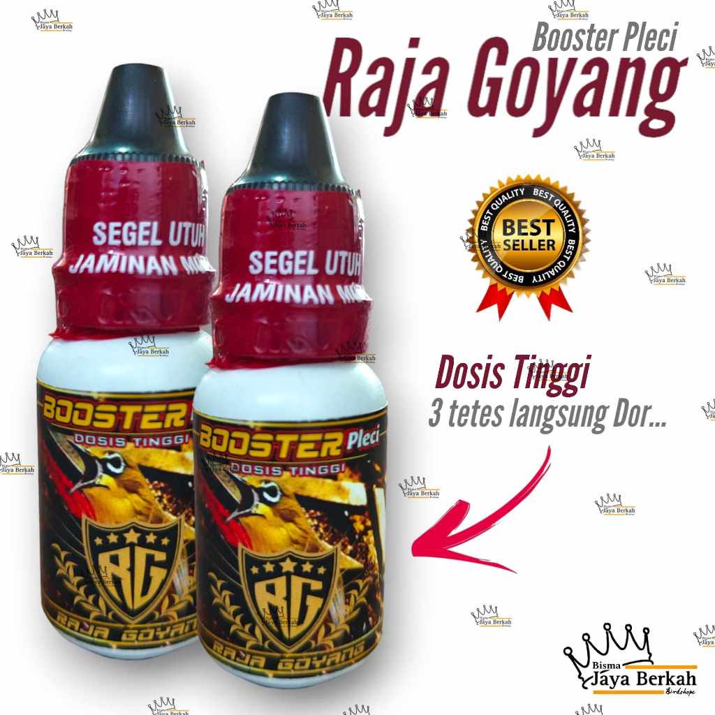 DOSIS TINGGI BOOSTER PLECI VITAMIN PENGGACOR PLECI DOPING PLECI RAJA GOYANG