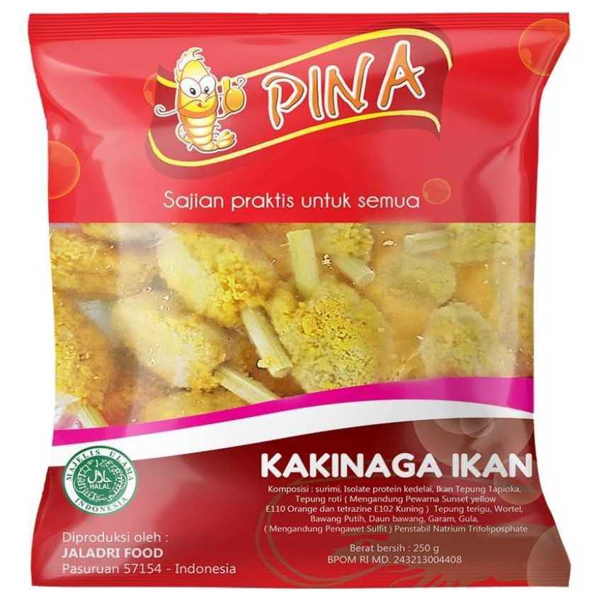 

Kaki Naga Ikan Pina 500Gram| Fish Finger Kaki Naga Stick Ika Kaki Naga - 250Gram