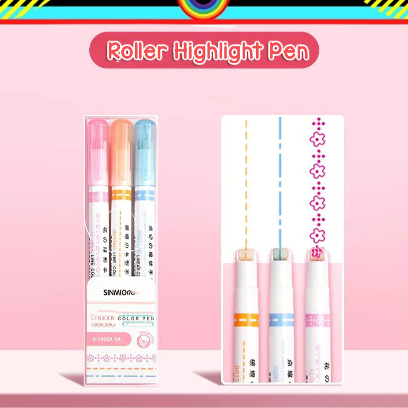 

STABILO HIGHLIGHTER ROLLER | ROLLER STABILLO PEN | PENA GARIS BUNGA | STABILO ROL | MARKER ROLL | PEN JURNALING | STABILO JURNAL @banyak
