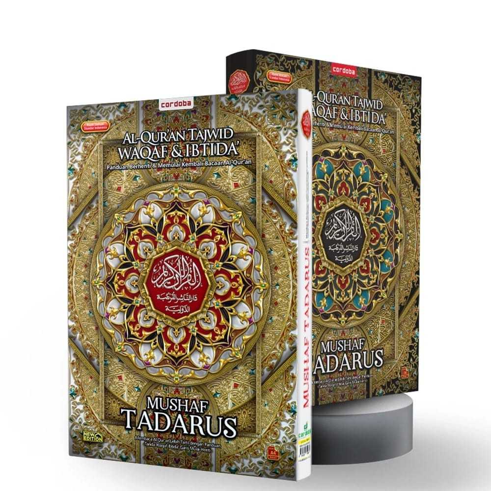 Al Quran Waqaf Ibtida A4 Besar Mushaf Tadarus Tajwid Waqaf Ibtida Ukuran A4 Besar
