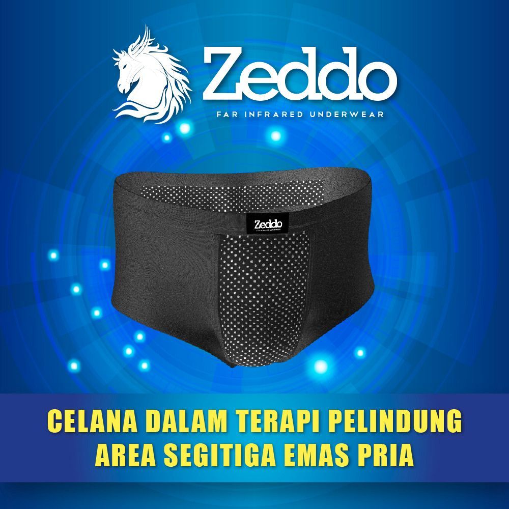 Zeddo Silver Underwear - #celana dalam kesehatan TERAPI ALAT REPRODUKSI PRIA Kesehatan Prostat / cel