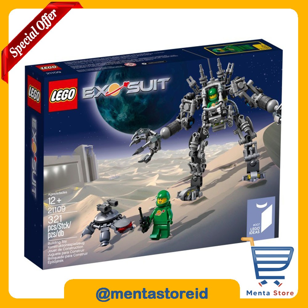 LEGO Ideas # 21109 Exo Suit Series Exo-Suit Original New Sealed CUUSO