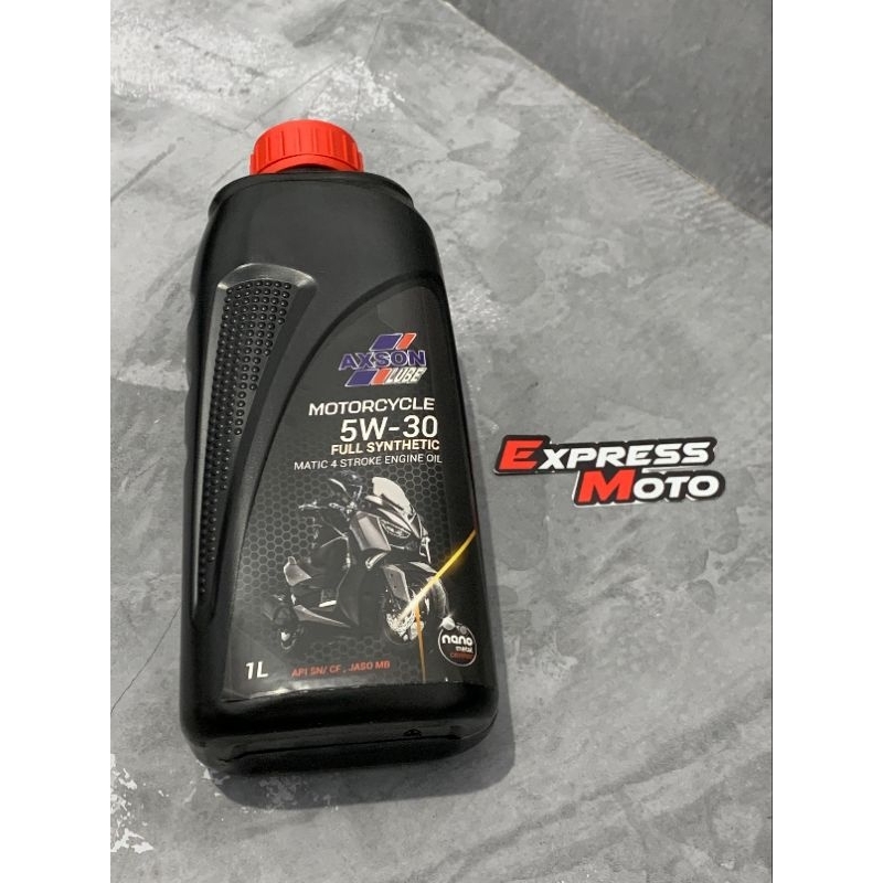 axson full synthetic nano metal ceratec 5w-30 matic - oli matic axson 5w-30 1 liter - oli pcx adv va