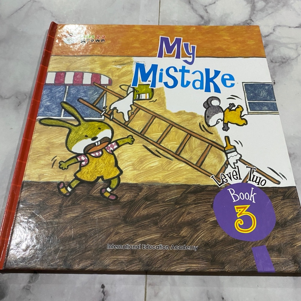 My mistake hardcover lift the flap buku cerita anak bahasa inggris storybook bedtime story activity 